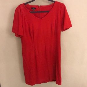 Talbots 10P red dress super cute!